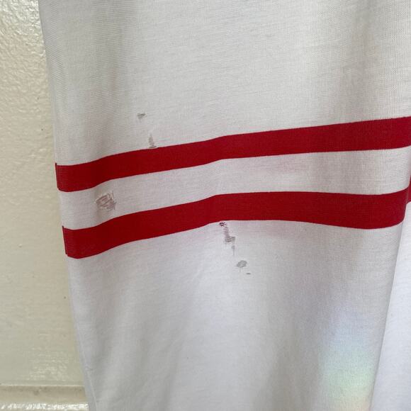 Vintage 1970s Thin Graphic Polo Shirt - Picture 3 of 7